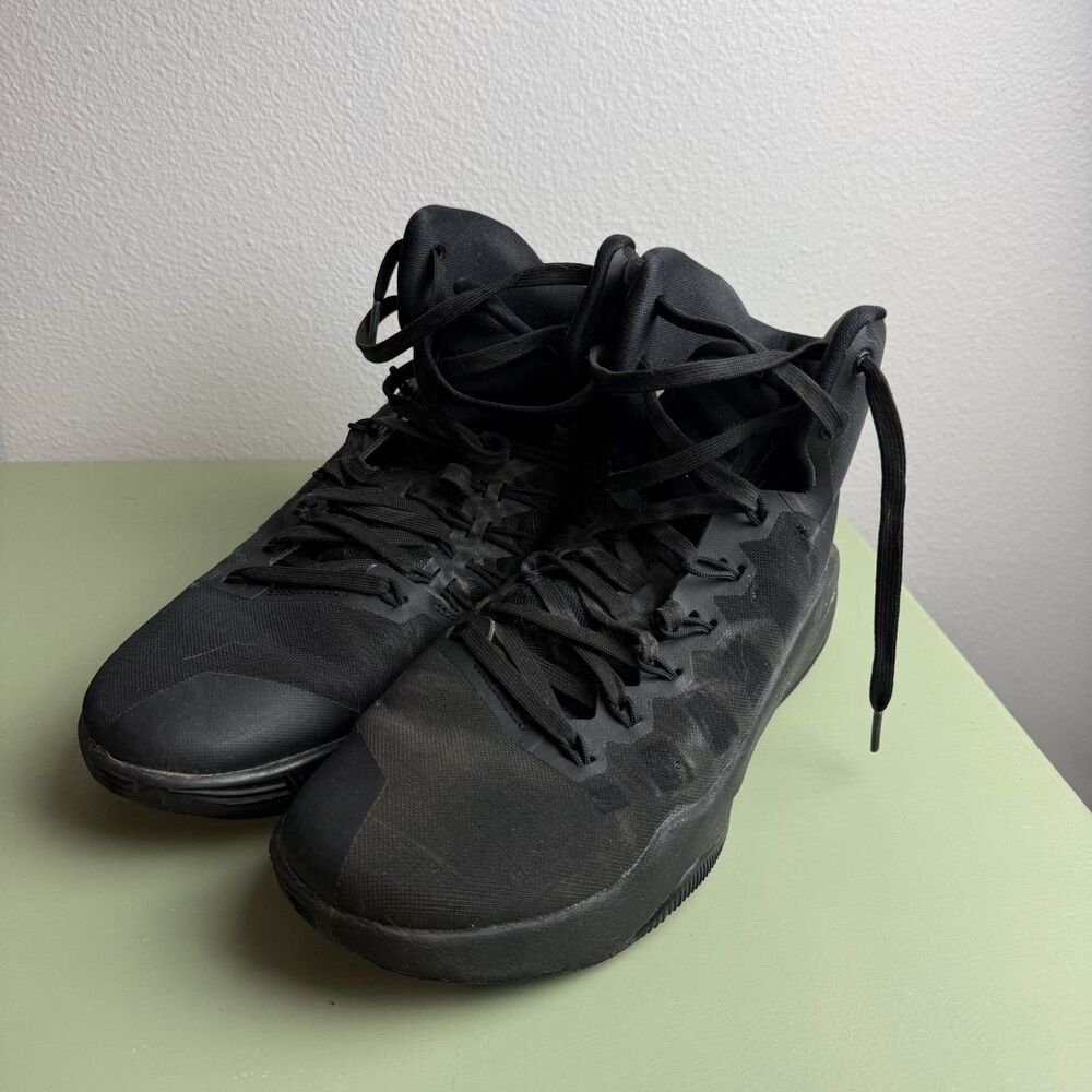 Nike Hyperdunk 2016 II Black Basketball Shoes Men's Size 8